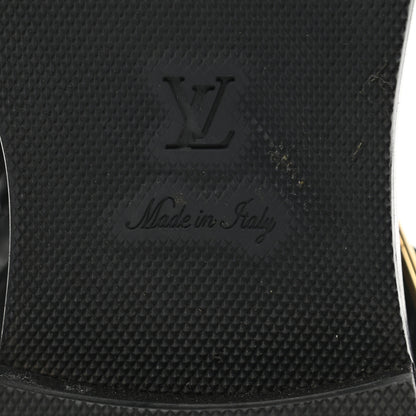 Louis Vuitton Calfskin Valley Flat Ankle Boots 37 Black 6 of 8