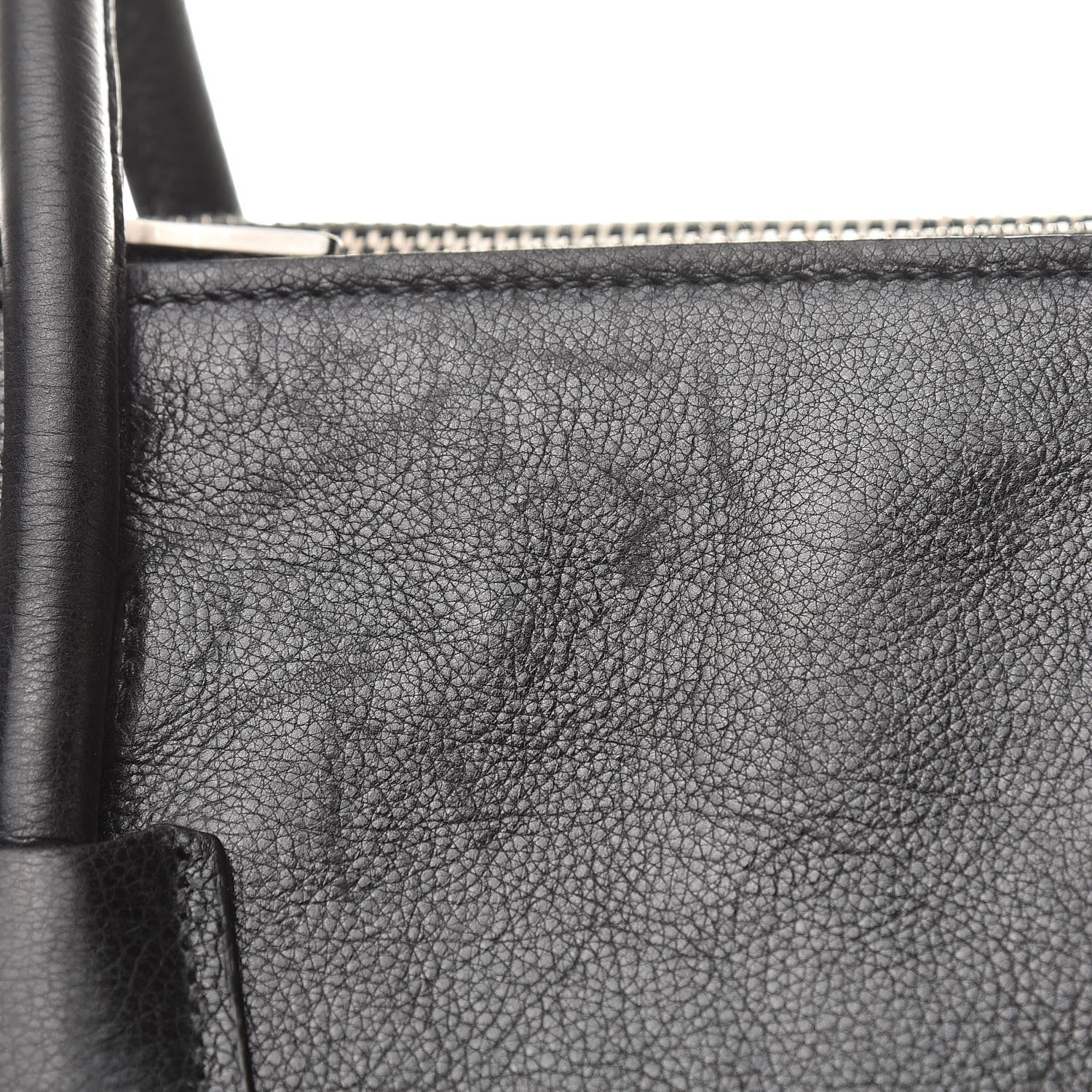 Prada Glace Calf Small Twin Pocket Tote Black 18 of 25