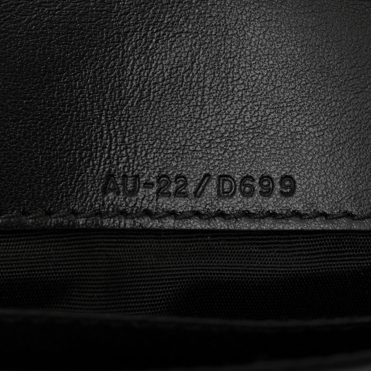 Calfskin Quilted Gancini Mini Bag Black Black