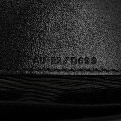 Salvatore Ferragamo Calfskin Quilted Gancini Mini Bag Black Black 7 of 10