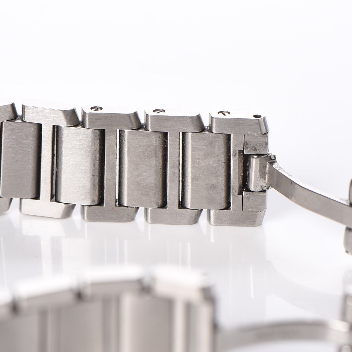 Stainless Steel 20mm Tank Francaise Quartz Watch