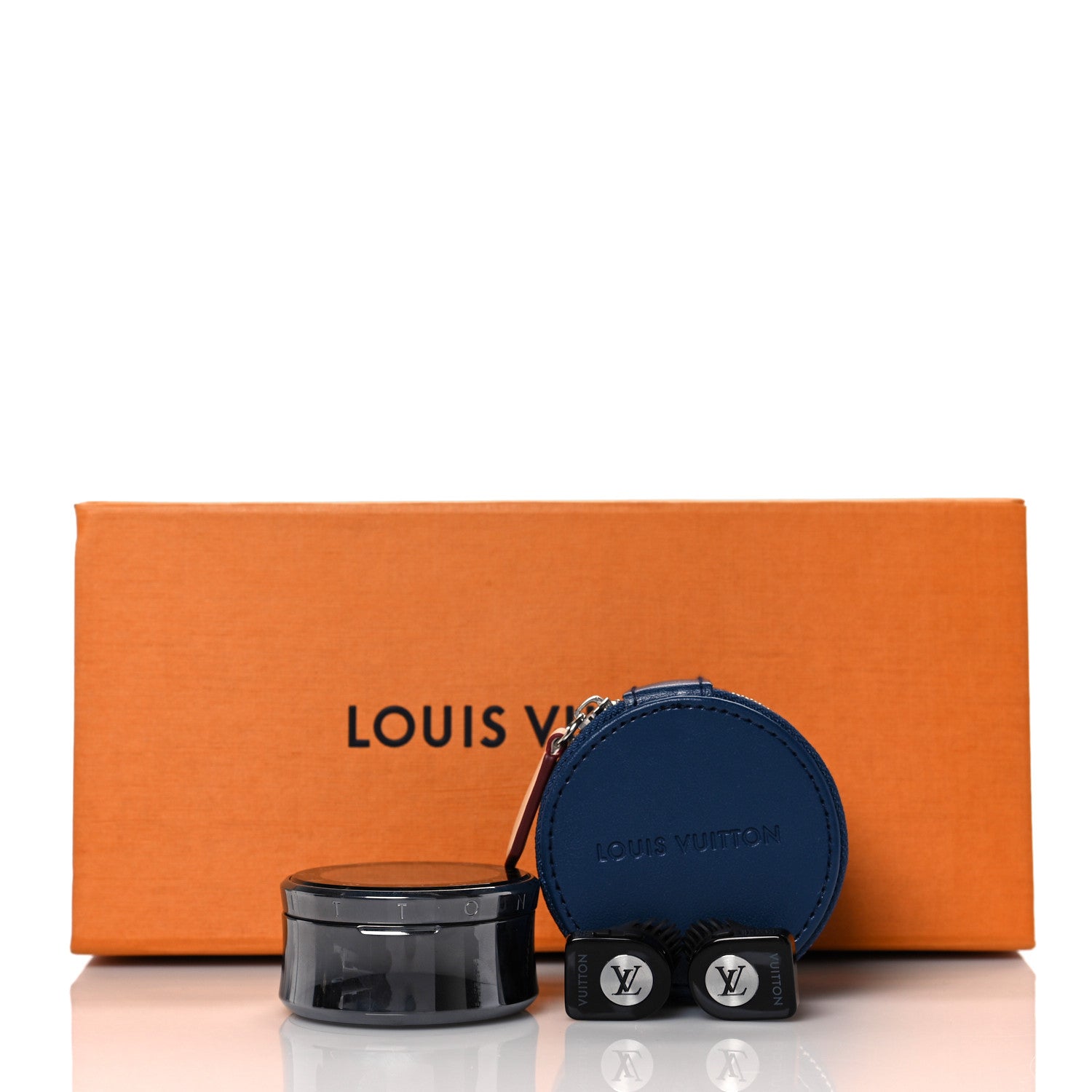 Louis Vuitton Acetate Monogram Horizon Wireless Earphones Black 10 of 10