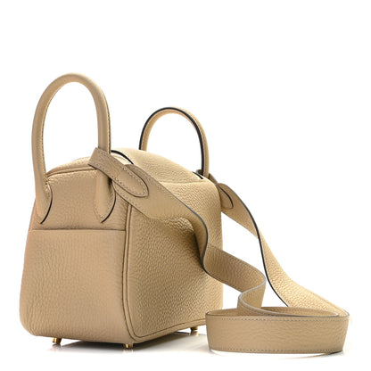 Hermes Taurillon Clemence Mini Lindy 20 Trench 2 of 10