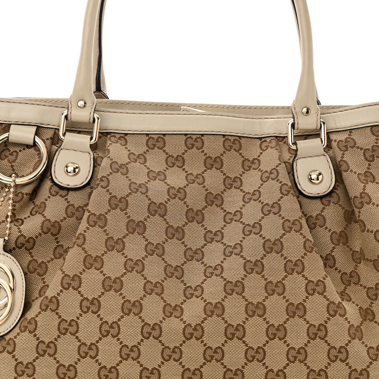 Gucci Monogram Medium Sukey Top Handle Tote Off White 9 of 12
