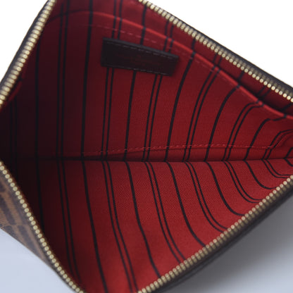 Louis Vuitton Damier Ebene Neverfull MM GM Pochette 5 of 7