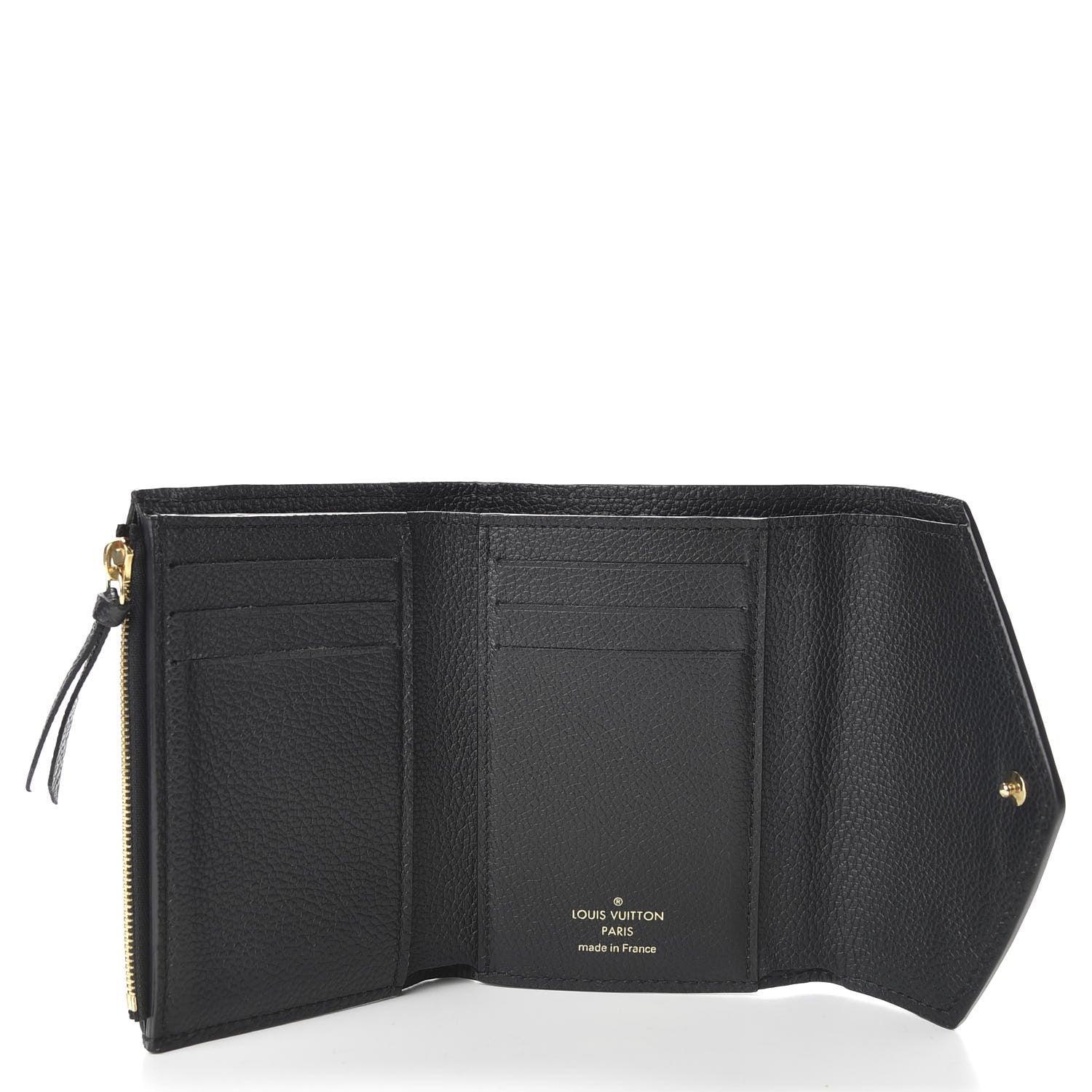 Louis Vuitton Empreinte Victorine Wallet Black 5 of 7
