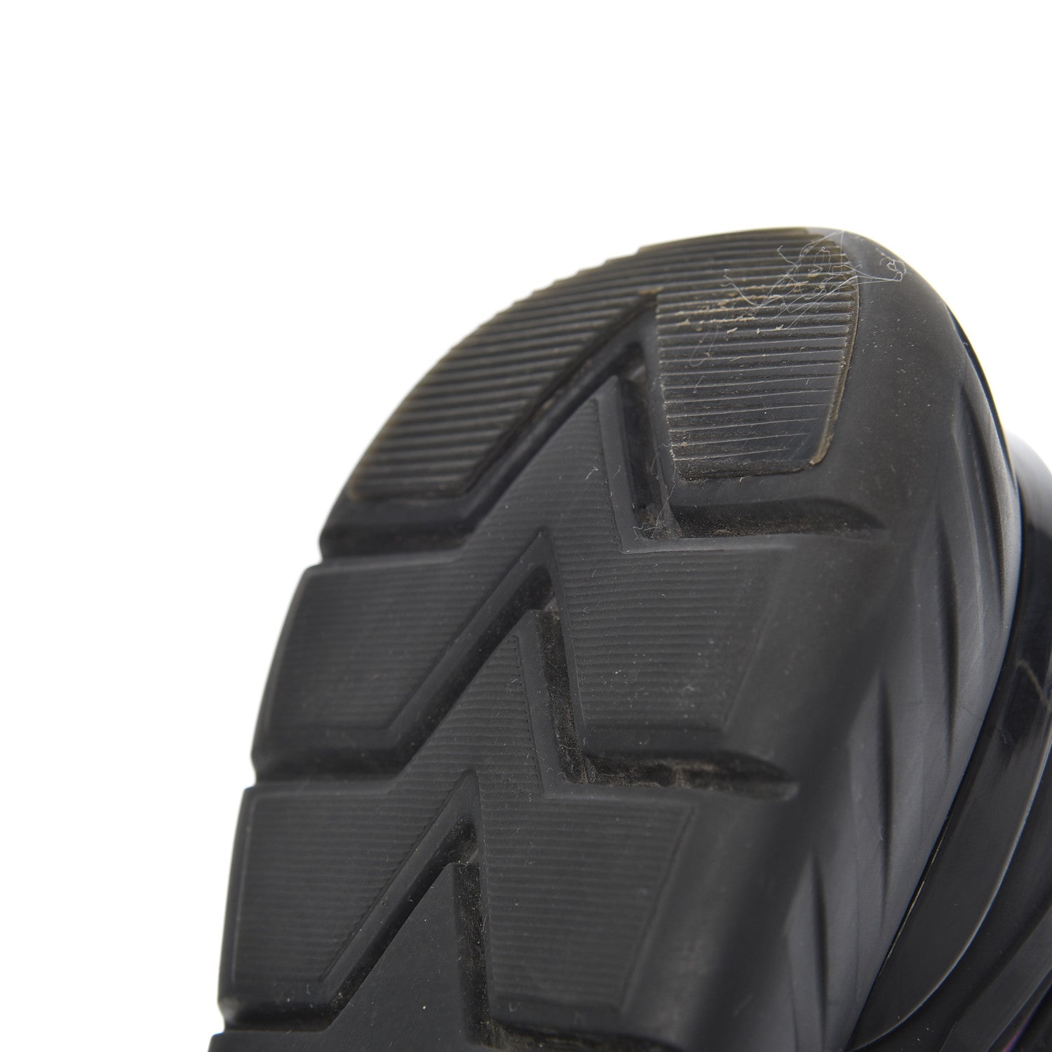 Louis Vuitton Neoprene Mesh Rubber Fastlane Low Sneakers 7.5 Black 10 of 15