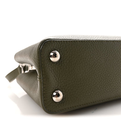 Louis Vuitton Taurillon Capucines BB Khaki 8 of 9