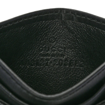 Gucci Calfskin Matelasse GG Marmont Card Holder Black 6 of 7