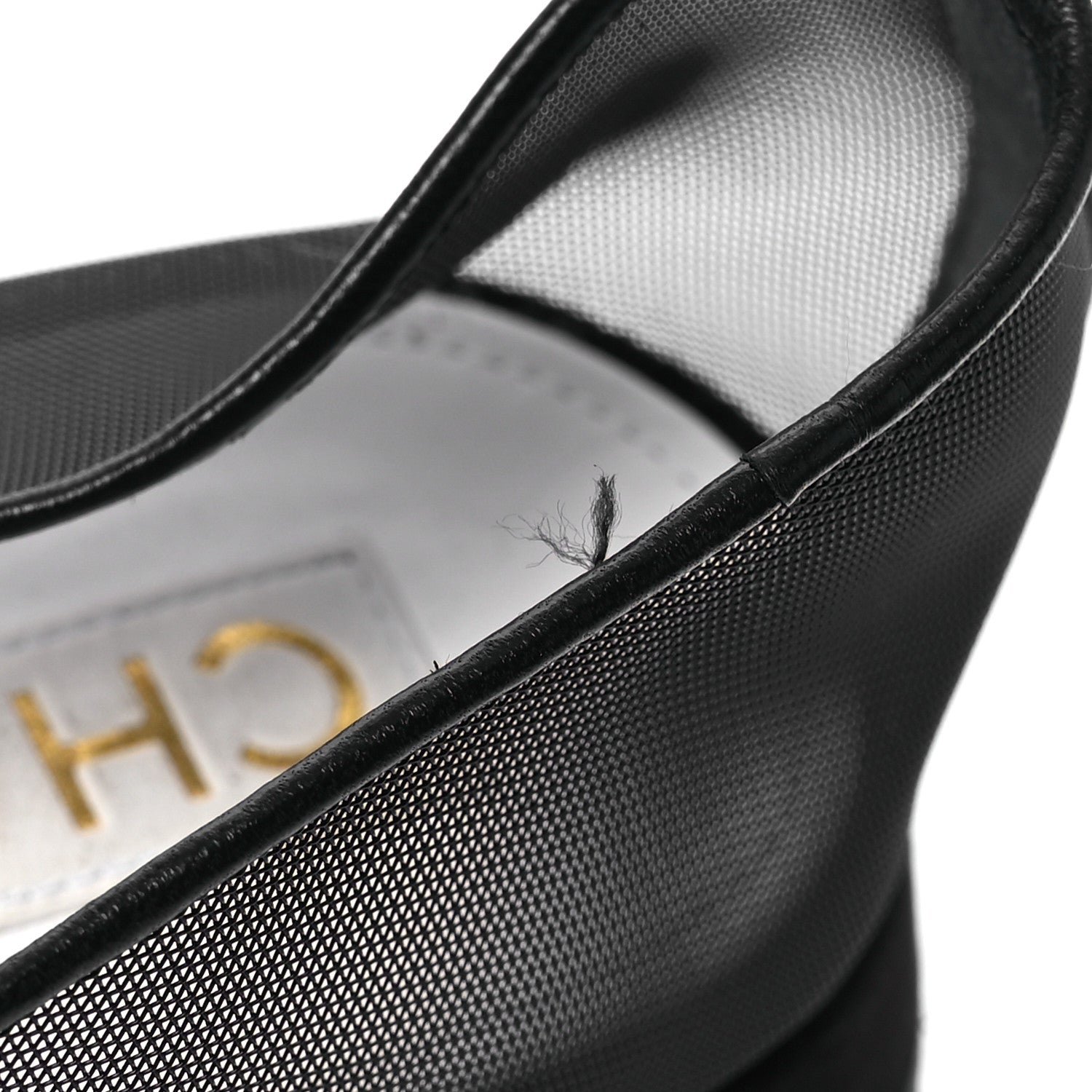 Chanel Mesh CC Ballerina Flats 41 Black 10 of 12