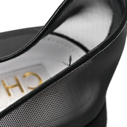 Chanel Mesh CC Ballerina Flats 41 Black 10 of 12