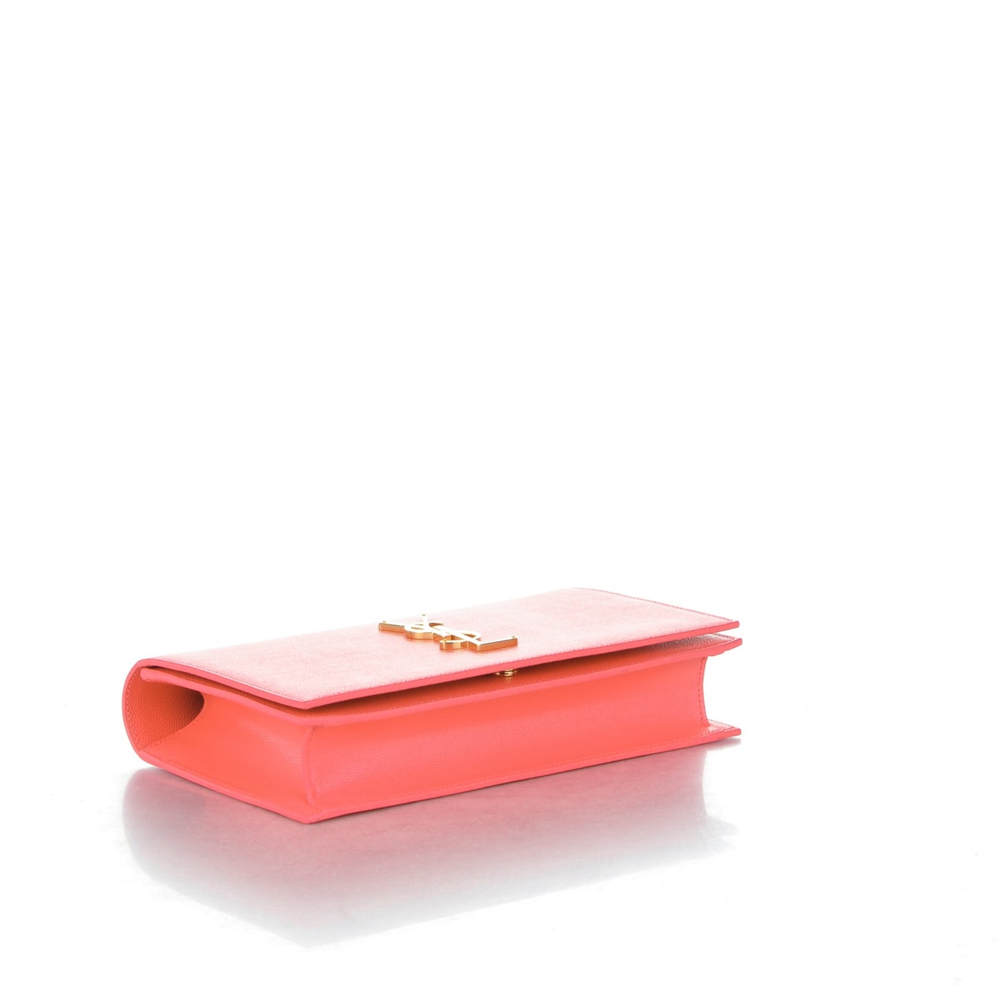 Grain De Poudre Classic Monogram Clutch Rose Clair