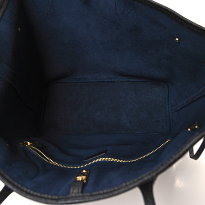 Louis Vuitton Empreinte Monogram Giant Neverfull MM Black 5 of 9