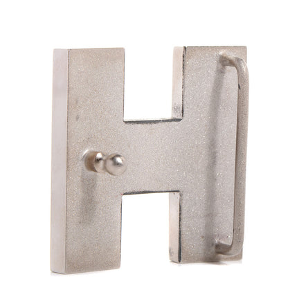 Hermes Palladium 32mm Cadena H Belt Buckle 3 of 4