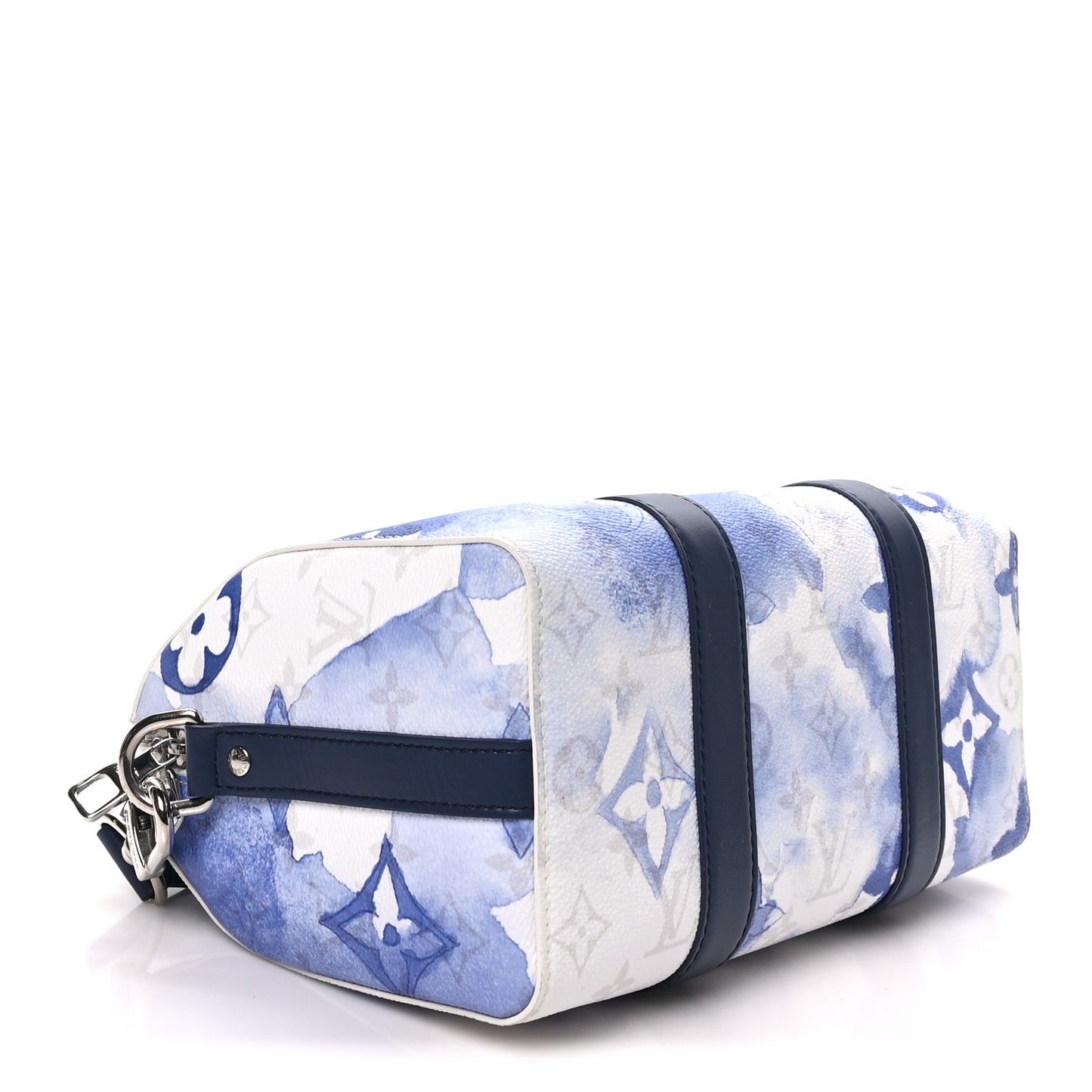 Monogram Watercolor City Keepall Blue