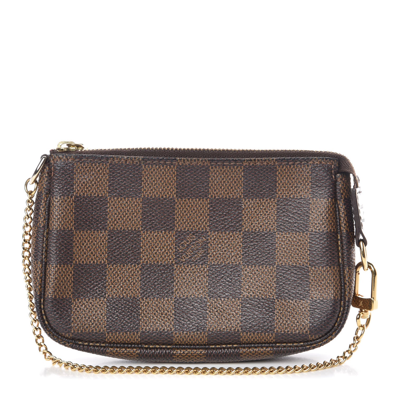 Louis Vuitton Damier Ebene Mini Pochette Accessories 1 of 9