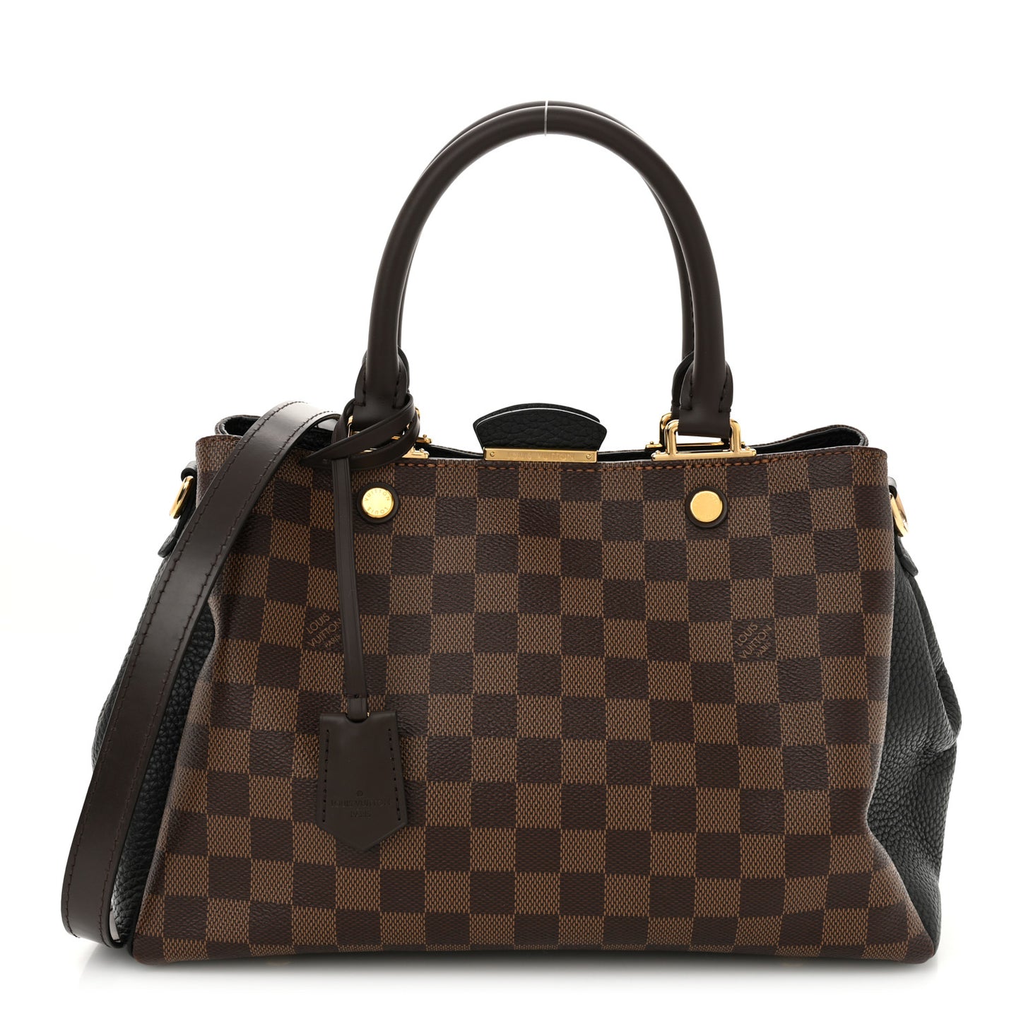 Damier Ebene Cuir Taurillon Brittany Black