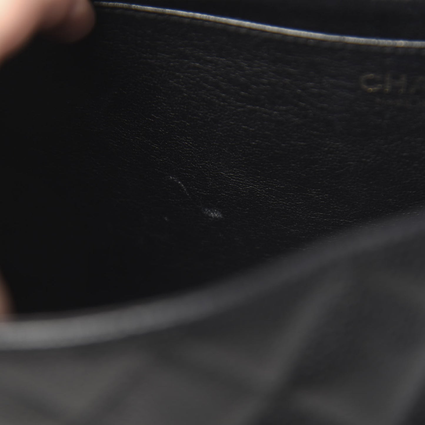Caviar Quilted Jumbo Single Flap Black