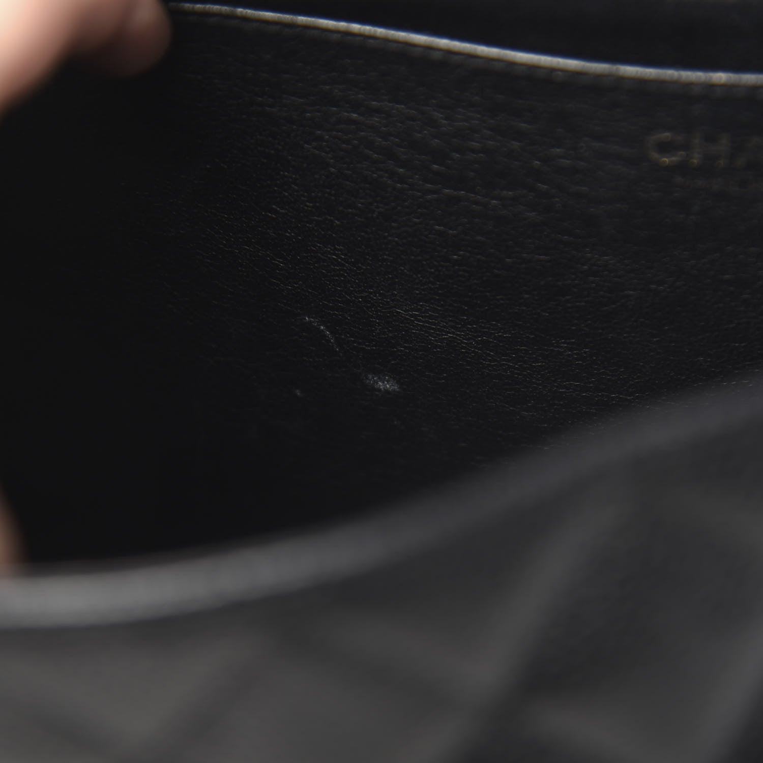 Chanel Caviar Quilted Jumbo Single Flap Black 11 of 14