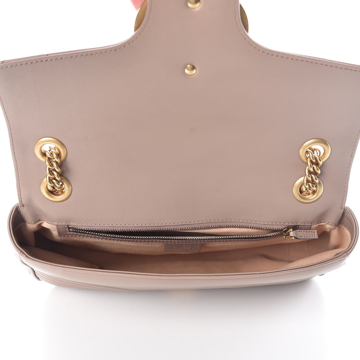 Calfskin Matelasse Medium GG Marmont Shoulder Bag Porcelain Rose