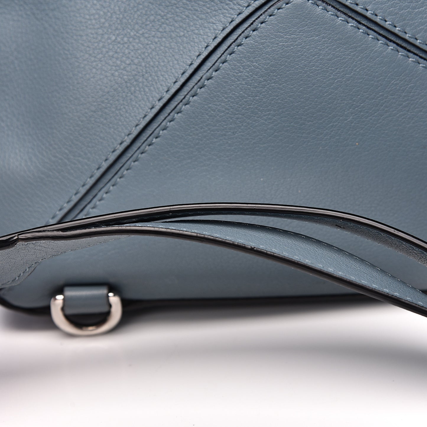 Calfskin Medium Puzzle Bag Stone Blue