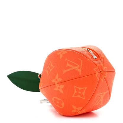 Louis Vuitton Monogram Orange Pouch Orange 4 of 6