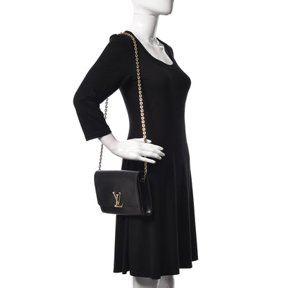 Louis Vuitton Calfskin Chain Louise GM NM Black 2 of 25