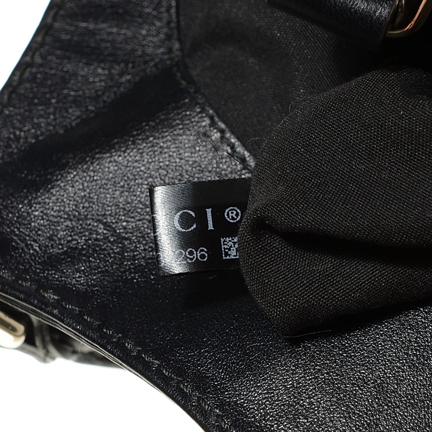 Guccissima Vitello Tender Large Sukey Tote Black