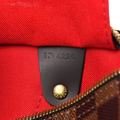 Louis Vuitton Damier Ebene Speedy Bandouliere 25 7 of 15