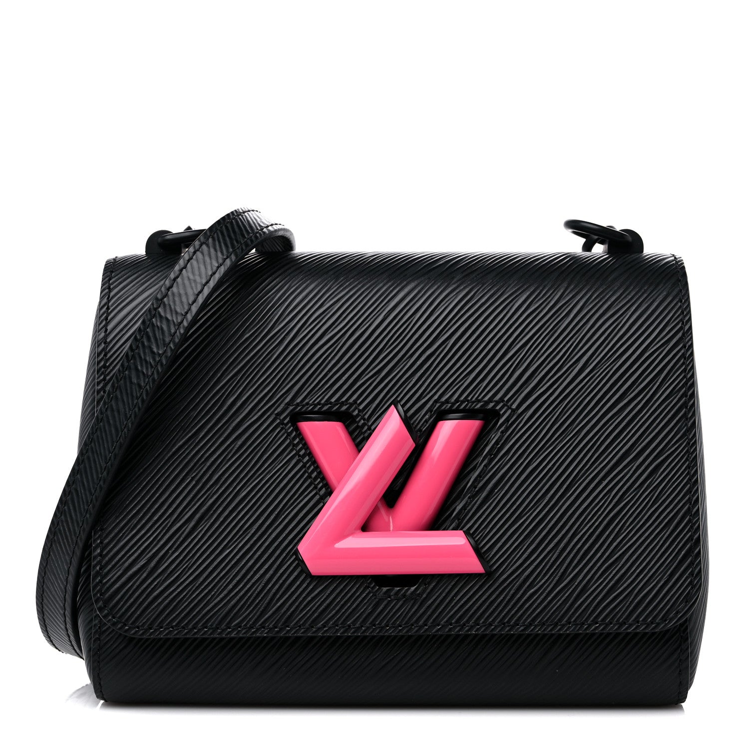 Louis Vuitton Epi Twist Shoulder Bag PM Black Pink 1 of 9