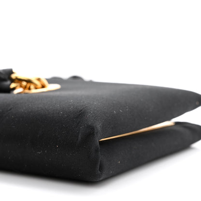Tom Ford Satin Small Chain Clutch Bag Black 10 of 11