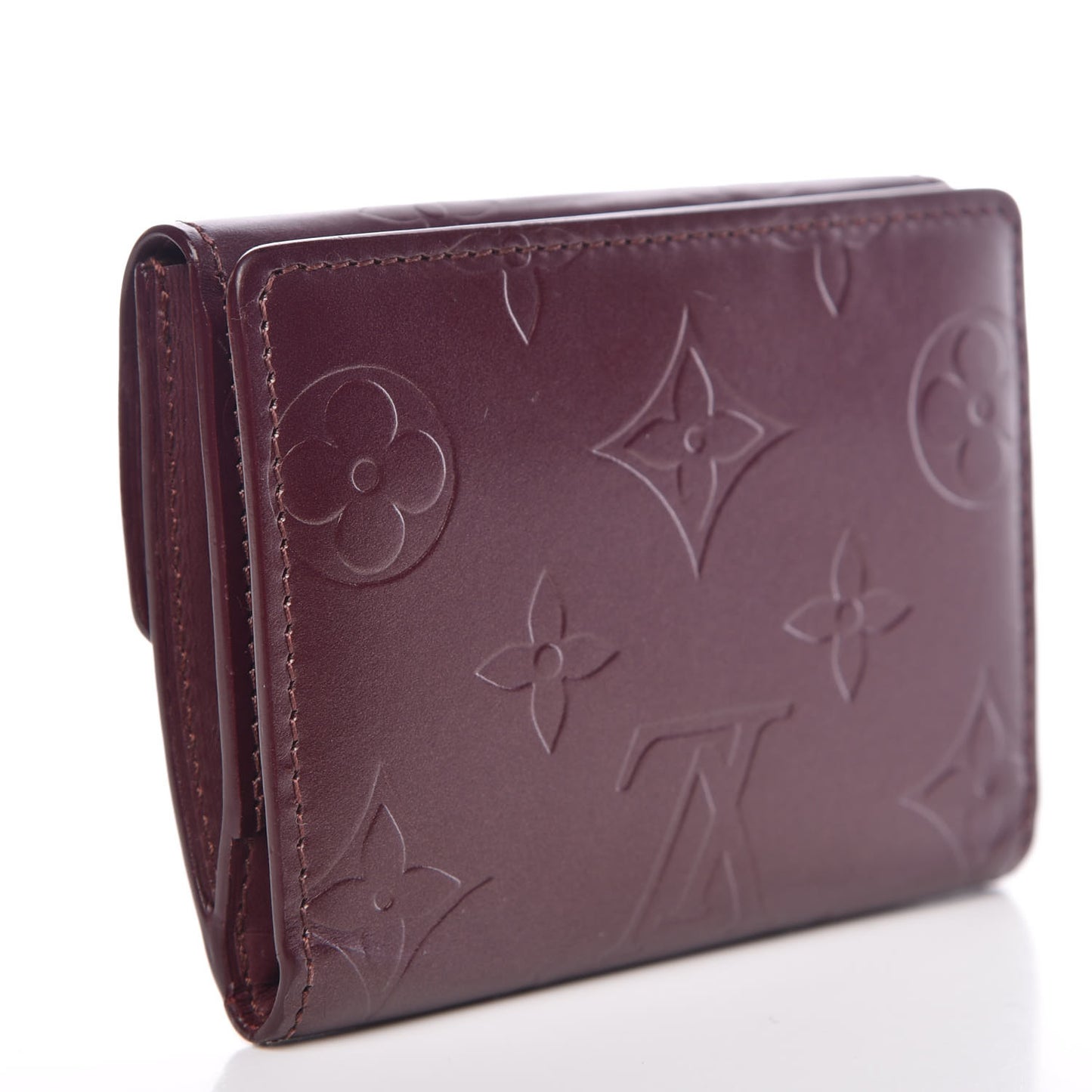 Mat Monogram Ludlow Wallet Violet