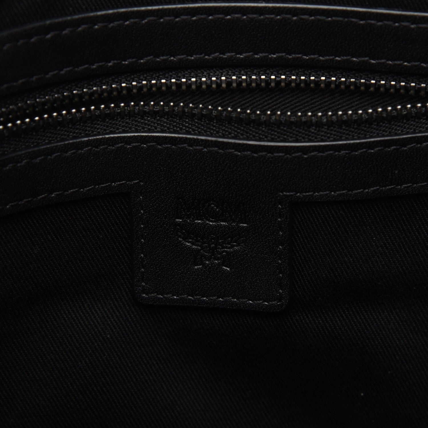 MCM Skyoptic Visetos Crossbody Pouch Spectrum Diamond Black 8 of 14