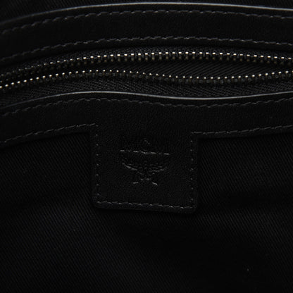MCM Skyoptic Visetos Crossbody Pouch Spectrum Diamond Black 8 of 14