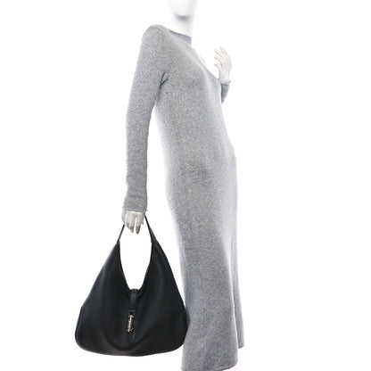 Gucci Soft Grained Calfskin Large Jackie Hobo Black 2 of 11