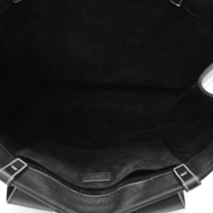 Chloe Calfskin Large Woody Tote Black 5 of 9
