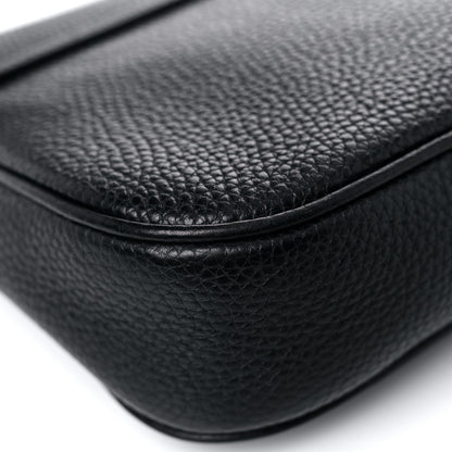 Gucci Pebbled Calfskin Medium Soho Flap Crossbody Black 11 of 15