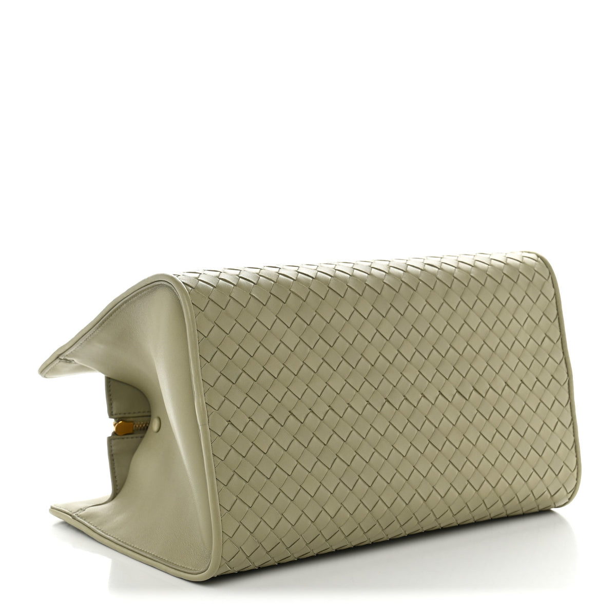 Nappa Intrecciato Small Barbara Tote Travertine
