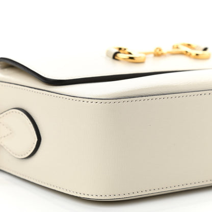 Gucci Azalea Calfskin Small Horsebit 1955 Shoulder Bag Mystic White 11 of 13