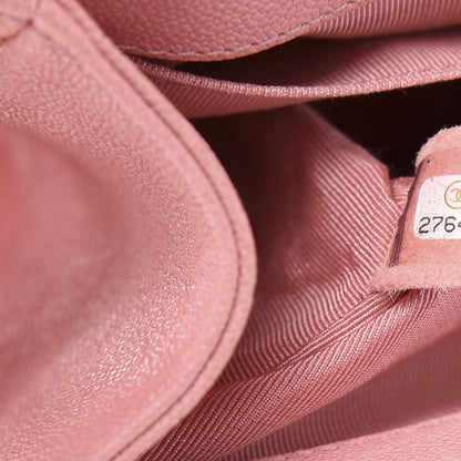 Chanel Caviar Quilted Medium Boy Flap Pink 7 of 12