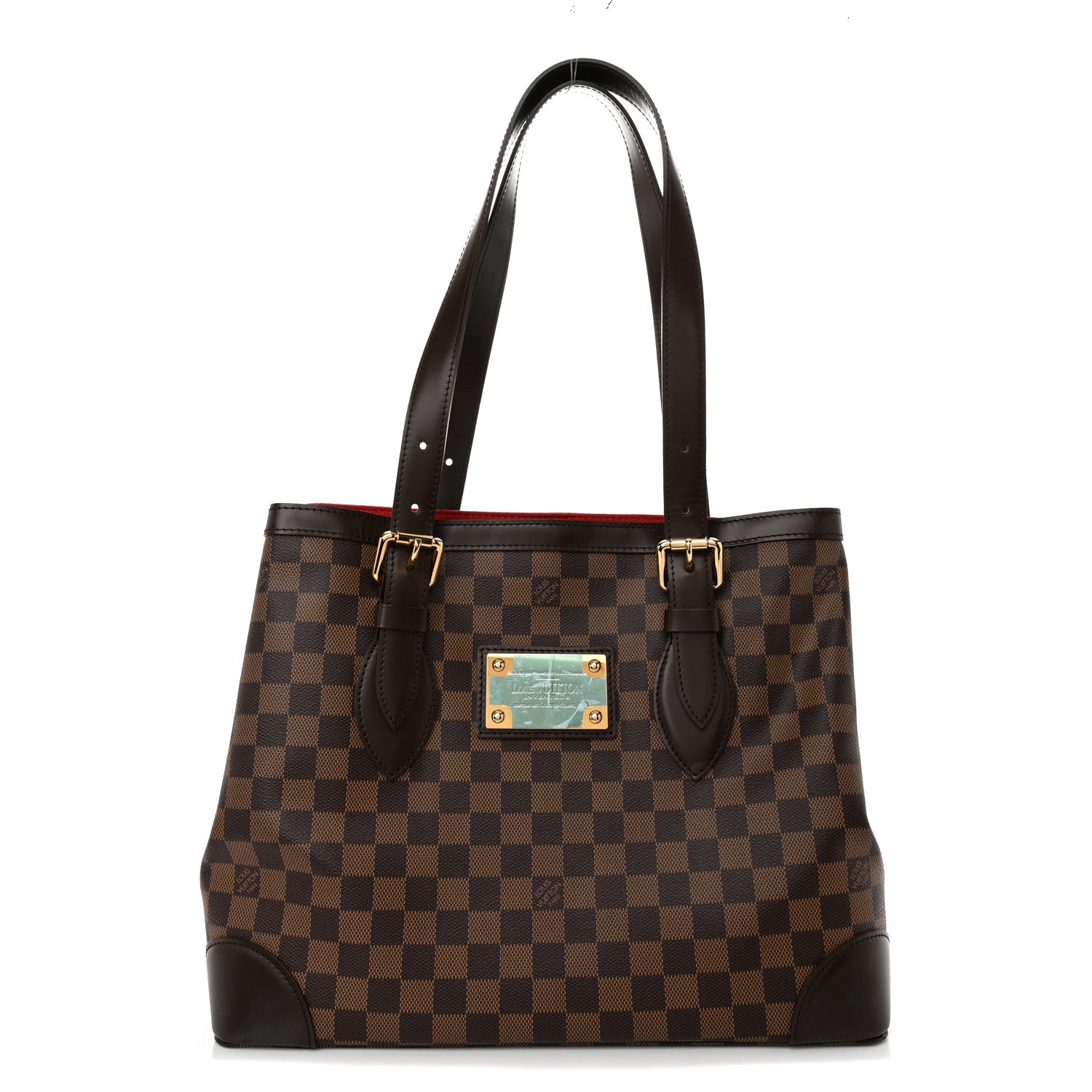 Louis Vuitton Damier Ebene Hampstead MM 1 of 9