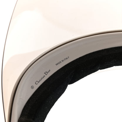 Christian Dior Mirrored DiorClub1 Sun Visor White 7 of 8