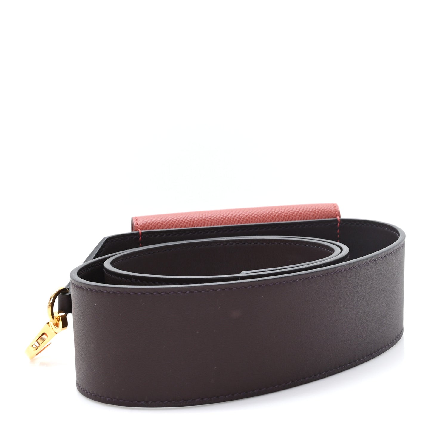 Swift Epsom Pocket Kelly Shoulder Strap Rouge Venitien Rouge Sellier