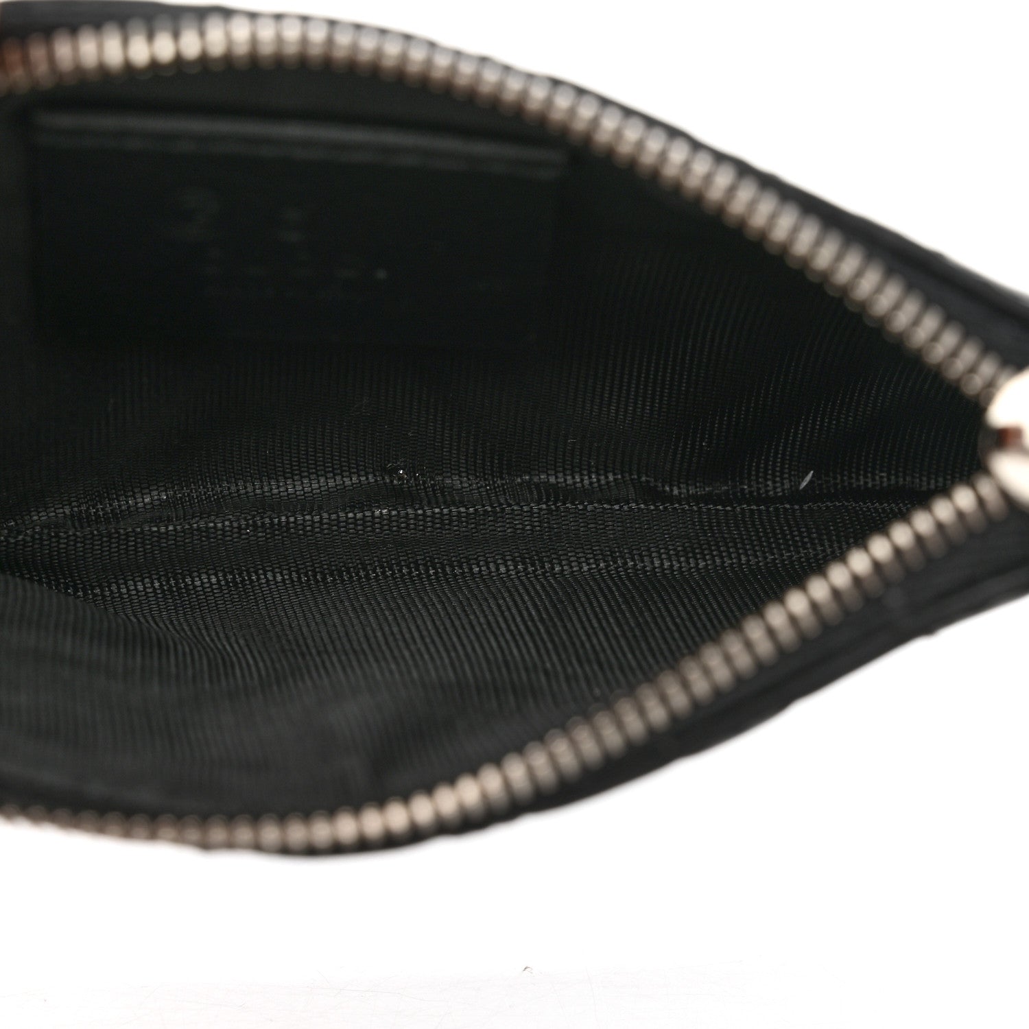 Gucci Microguccissima Key Ring Coin Case Black 5 of 8