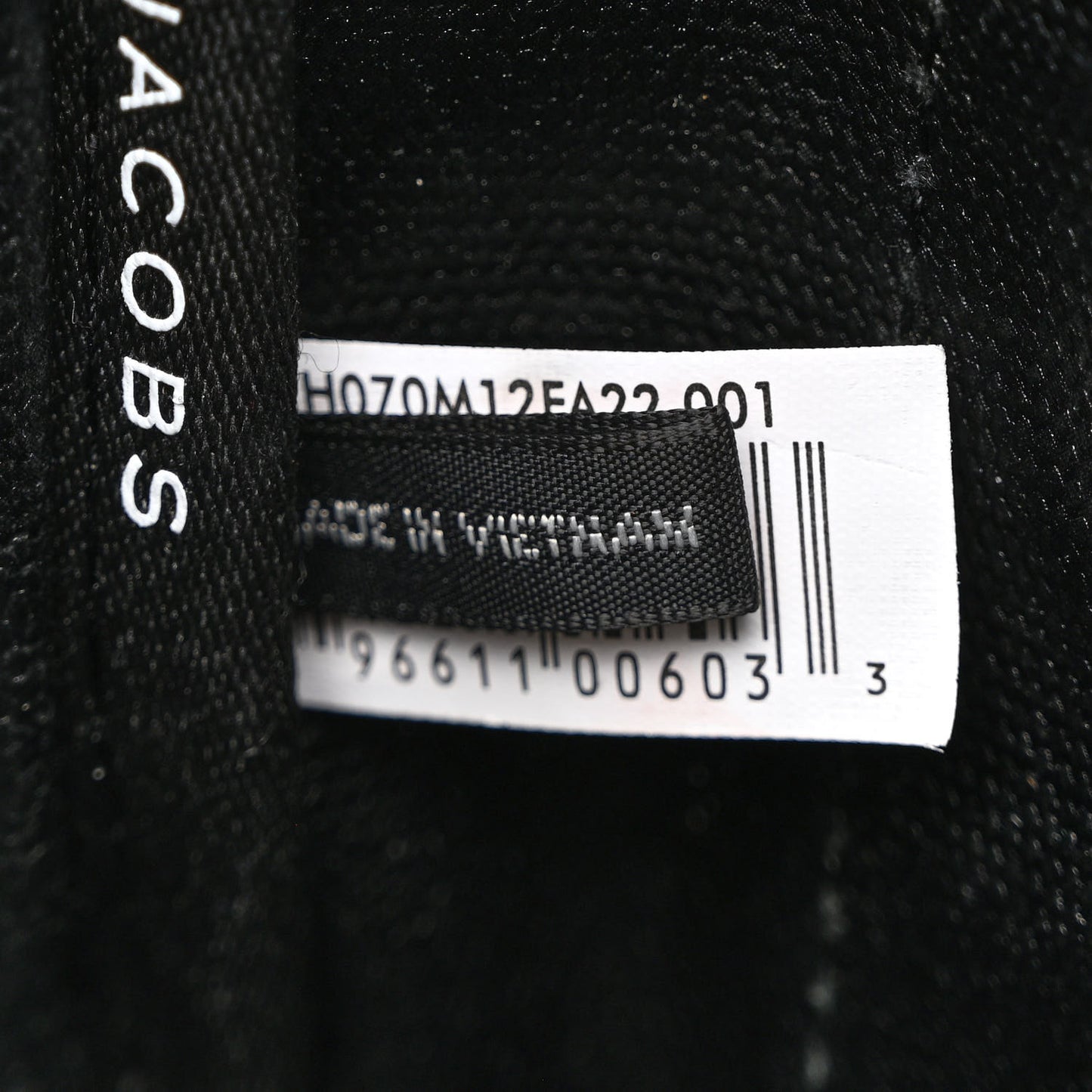 Cotton Canvas Mini The Stud Tote Bag Black