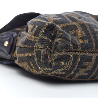 Fendi Zucca Small Chef Shoulder Bag Tobacco 8 of 10