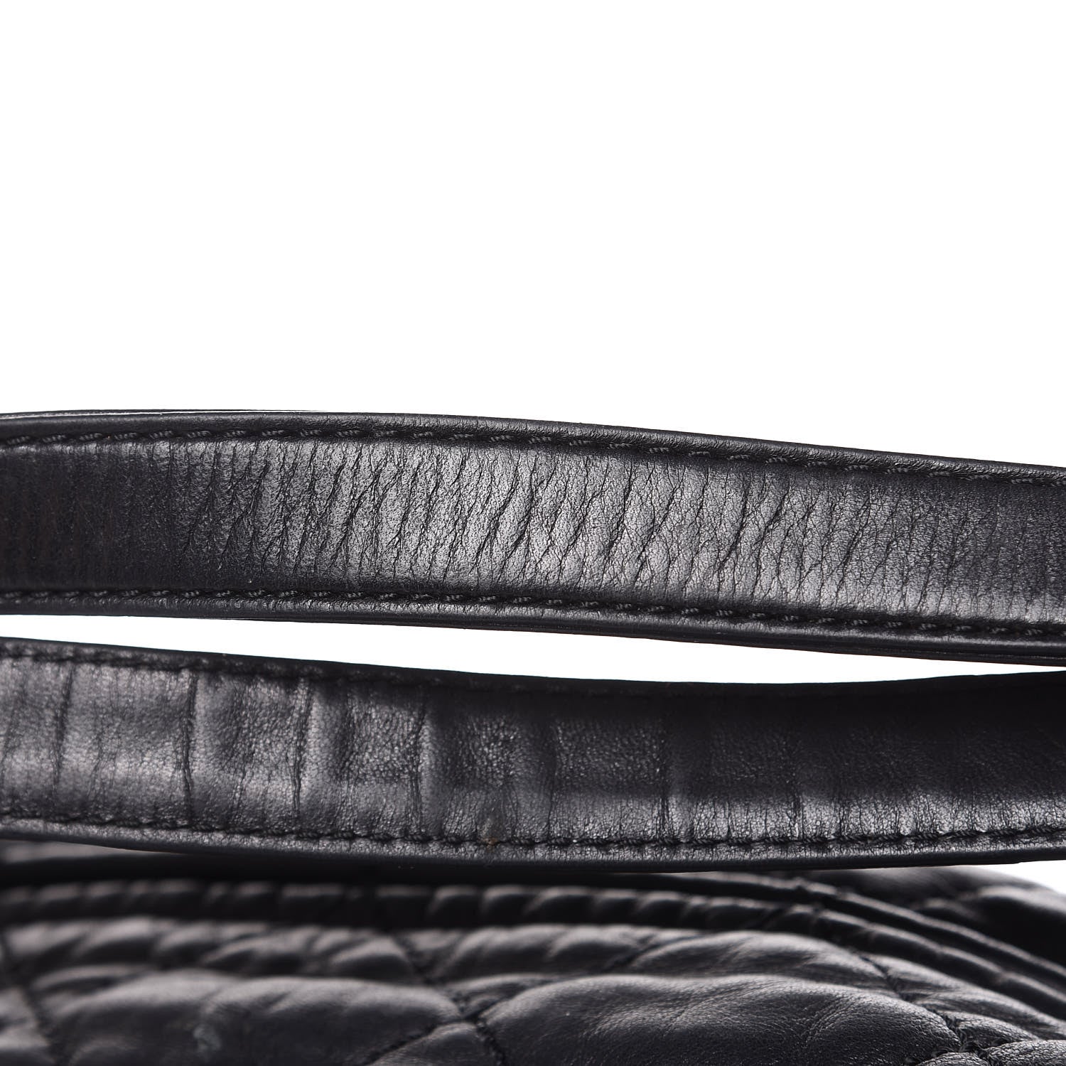 Chanel Lambskin Quilted Cloudy Bundle Hobo Black 14 of 17