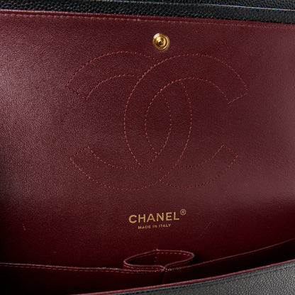 Chanel Caviar Quilted Jumbo Double Flap Black 6 of 11