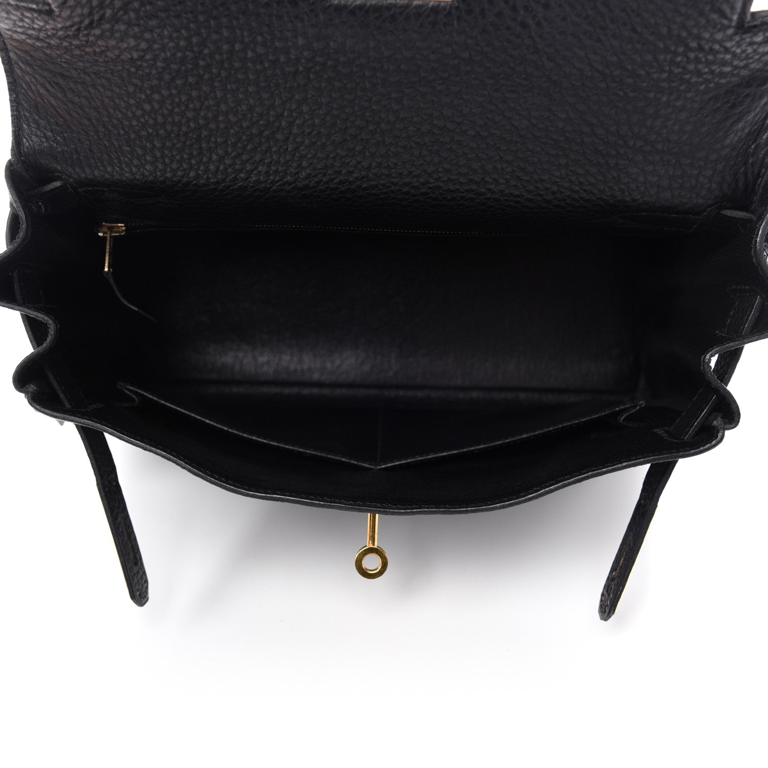Hermes Togo Kelly Retourne 28 Black 5 of 14