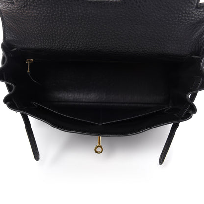 Hermes Togo Kelly Retourne 28 Black 5 of 14